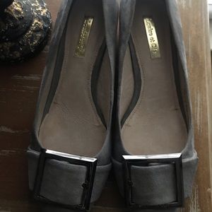 Louise et Cie Grey Suede Shoes